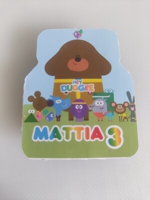 10 Scatoline e adesivi Nutellina Hey Duggee festa personalizzata