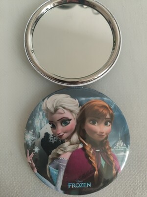 6 specchietti grandi 7,8cm gadget personalizzabile per femminucce