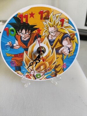 Orologi Dragon ball personalizzato su CD Gadget regalini fine festa