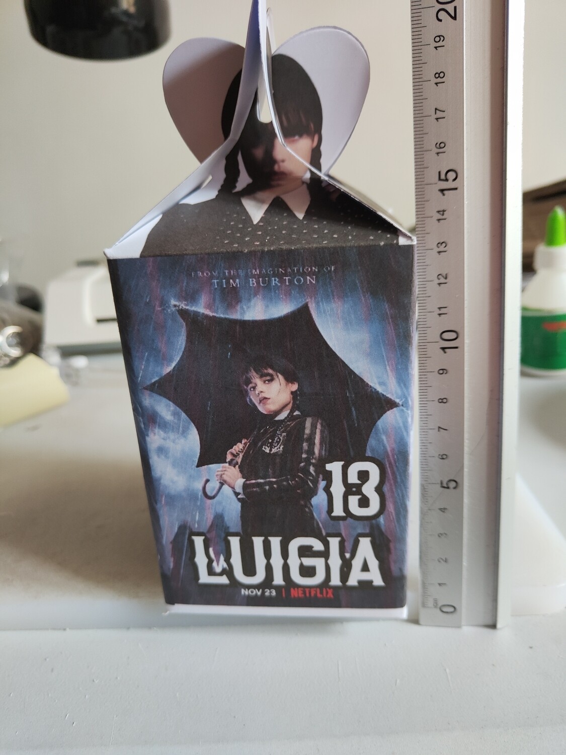 scatola grande porta merenda 1/2 Happy Meal personalizzata