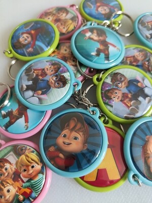 portachiavi zaino scuola Alvin personalizza regalini festa