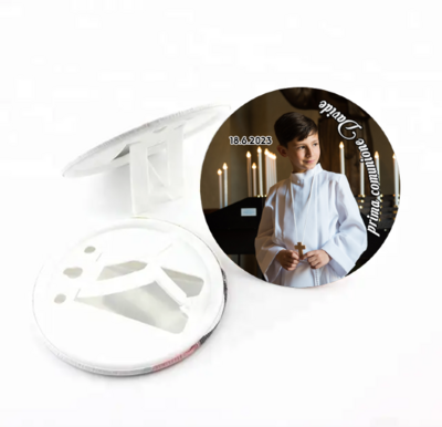 6 cornici foto personalizzabili gadget regalo bomboniera