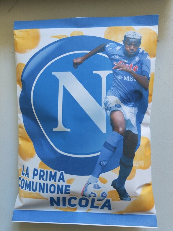 30 Sacchetti buste patatine piccole 25gr. personalizzate