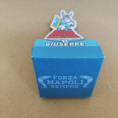 Scatolina Ovetto Kinder sorpresa Napoli calcio personalizzato