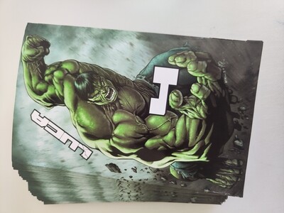 1 Porta Tovaglioli e Posate personalizzati HULK