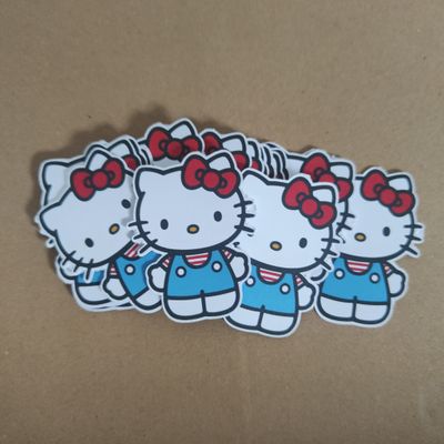 35 sagome in cartoncino per decorare scatoline personalizzate hello kitty