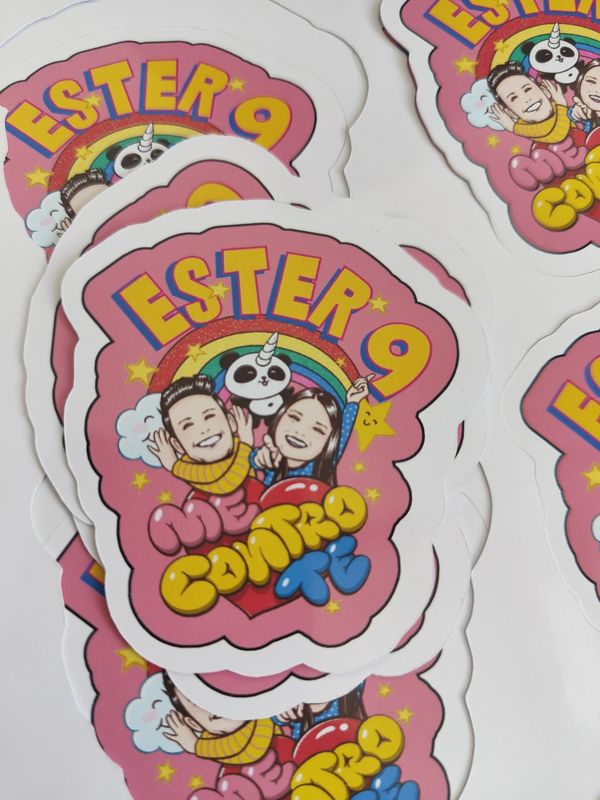 Adesivi sagomati Me contro te