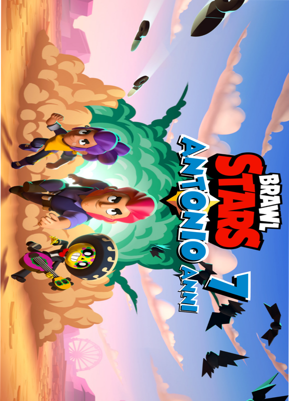 tovaglietta americana colazione personalizzata brawl stars