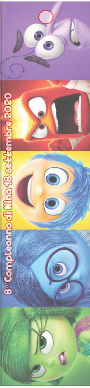 segnalibro personalizzato inside out