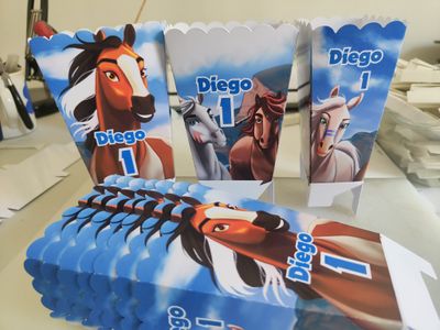scatoline popcorn personalizzabili spirit cavallo selvaggio