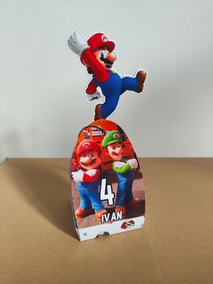 scatolina ovetto kinder sorpresa super mario bros personalizzabile regaline fine festa compleanno b…