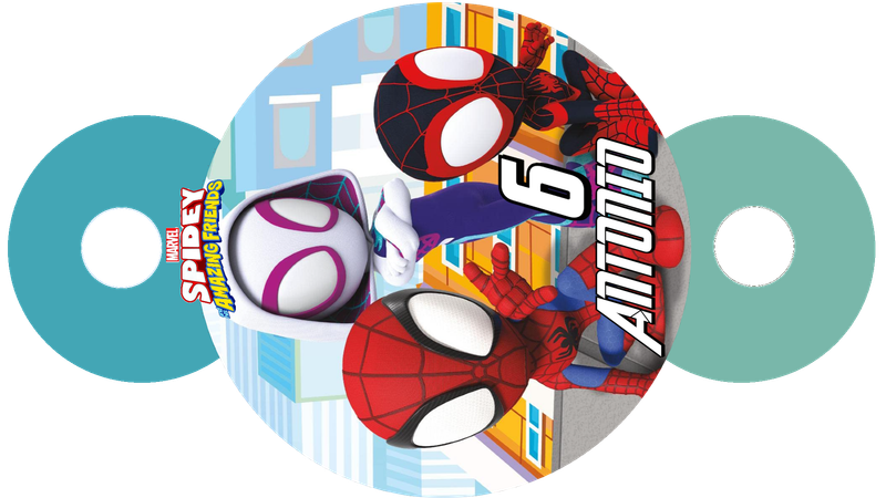 cannuccia personalizzata spidey suoi fantastici amici addobbi festa compleanno