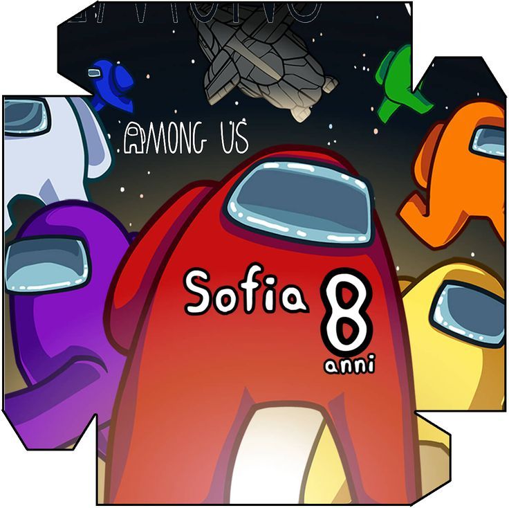 piatto panino mc donald quadrato personalizza addobbi festa compleanno among us