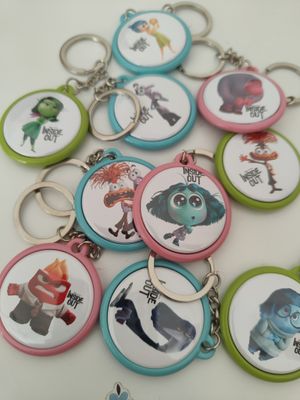 Portachiavi zaino Inside Out personalizza regali fine festa