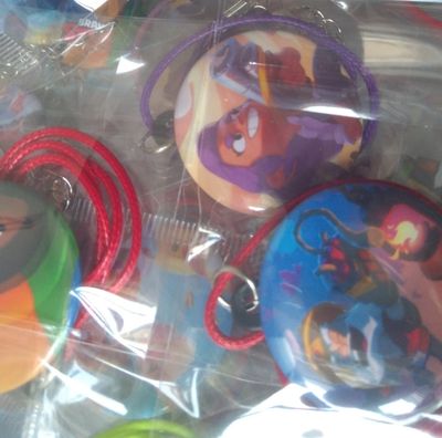 Collana ciondolo Brawl Stars personalizza regali fine festa