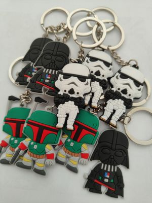 10 portachiavi zaino scuola Star Wars in PVC regalini fine festa