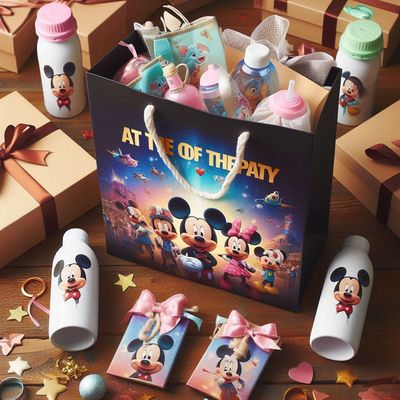 gadget regalini personalizzati minnie e topolino fine festa compleanno