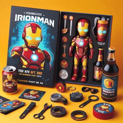 gadget ironman personalizza regalini fine festa di compleanno