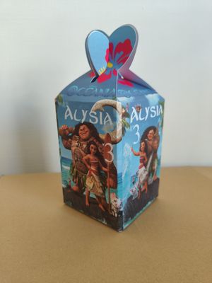 Scatola 1/2 happy meal porta merenda Oceania personalizzata