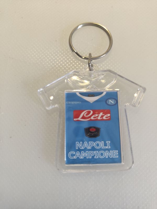 Portachiavi Maglia Calcio napoli Personalizza gadget Compleanno
