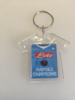 Portachiavi Maglia Calcio napoli Personalizza gadget Compleanno
