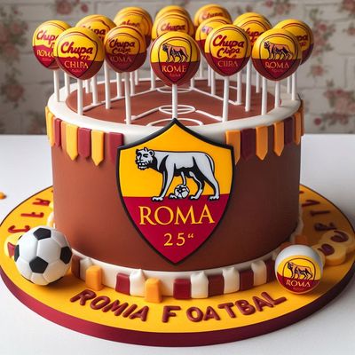 torta finta in polistirolo centrotavola lecca lecca chupa chups festa compleanno personalizzato as …
