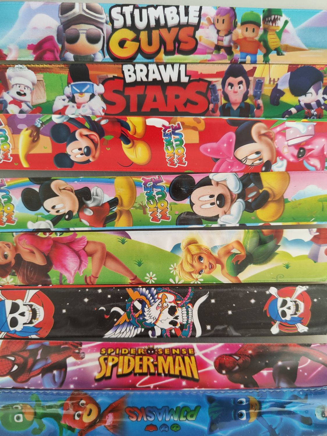 10 braccialetti slap personalizza regali fine festa