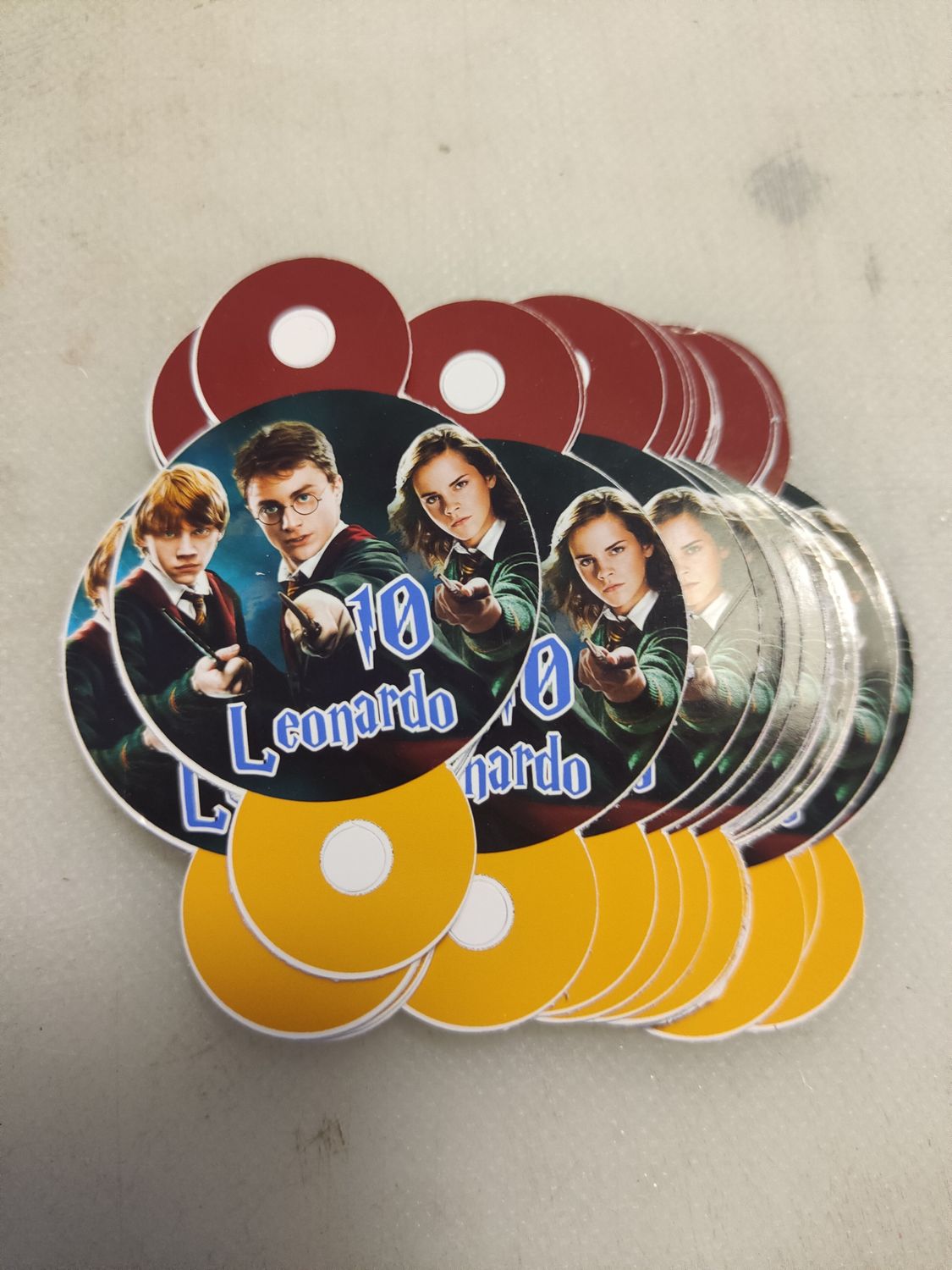 24 Decorazioni cannucce Harry Potter personalizza festa compleanno