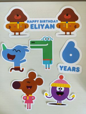 Topper Cake Hey Duggee personalizza Torta scenografica festa