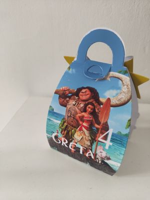 1 Scatolina Ovetto Kinder Oceania Vaiana personalizzata