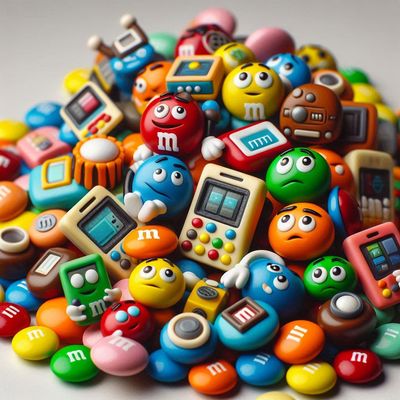 gadget regalini personalizzati fine festa compleanno m&amp;m's