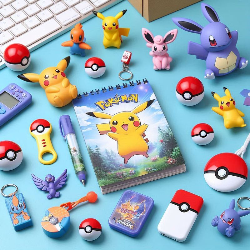 Pokemon personalizza calamite spille portachiavi collane specchietti segnalibro braccialetti puzzle regali fine festa