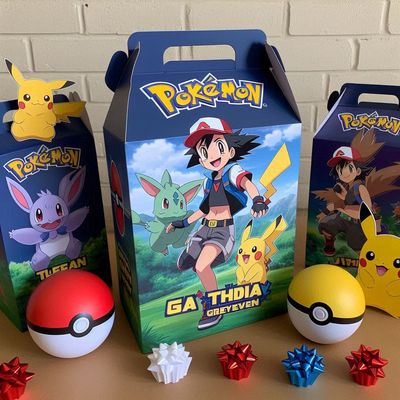 Scatoline Pokemon personalizza 1/2 Happy Meal porta merenda