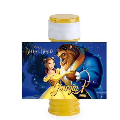 bolle sapone bella e la bestia