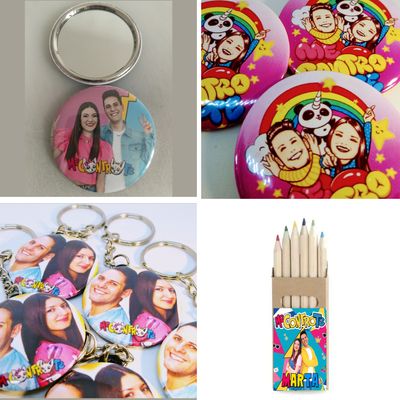 gadget Me contro te personalizza calamite spille portachiavi collane specchietti segnalibro braccia…