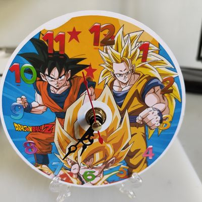 orologio cd da muro dragon ball personalizzato con nome