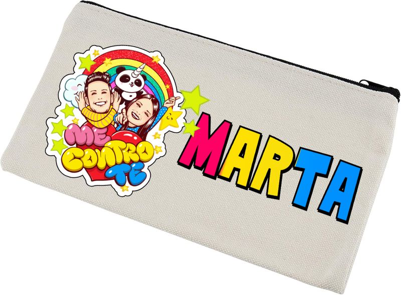 Astucci matite scuola Me contro Te personalizza con nomi invitati festa