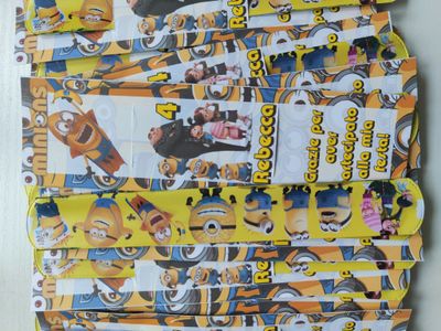 braccialetti Slap Minions personalizza regalini fine festa