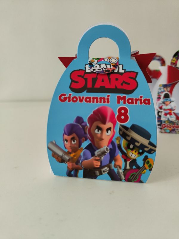 1 Scatolina Ovetto Kinder Brawl Stars personalizzata