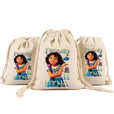 Sacchetti Encanto porta confetti bomboniera personalizzati