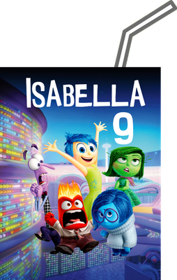 adesivi brick succo di frutta 200ml Inside Out personalizzate