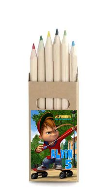 adesivo set matite colorate personalizza te con nome gadget regalini fine festa compleanno a tema a…