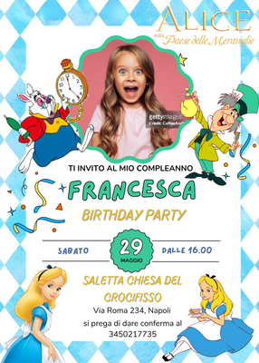 biglietti inviti personalizzabili di carta cartacei e digitali da inviare online via whatsapp alice…