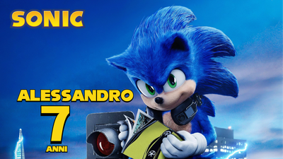 tovaglietta americana colazione personalizzata sonic