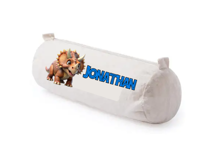 tombolino astuccio bustina matite colori scuola personalizzato con nome regalino festa a tema dinos…