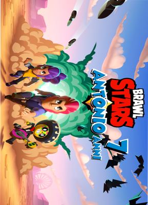 tovaglietta americana colazione personalizzata brawl stars