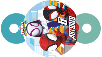 cannuccia personalizzata spidey suoi fantastici amici addobbi festa compleanno