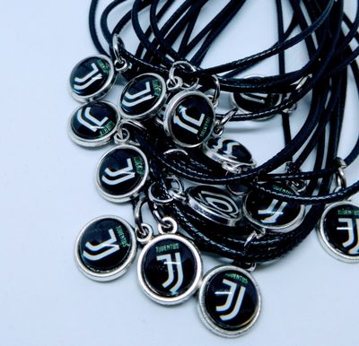 Collanine Juventus ciondolo cabochon personalizzabili