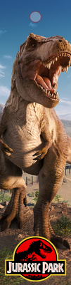 segnalibro personalizzato dinosauri jurrasic world