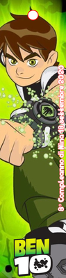 segnalibro personalizzato ben10